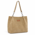 Everyday Soft Tote — Khaki — supplemental product view