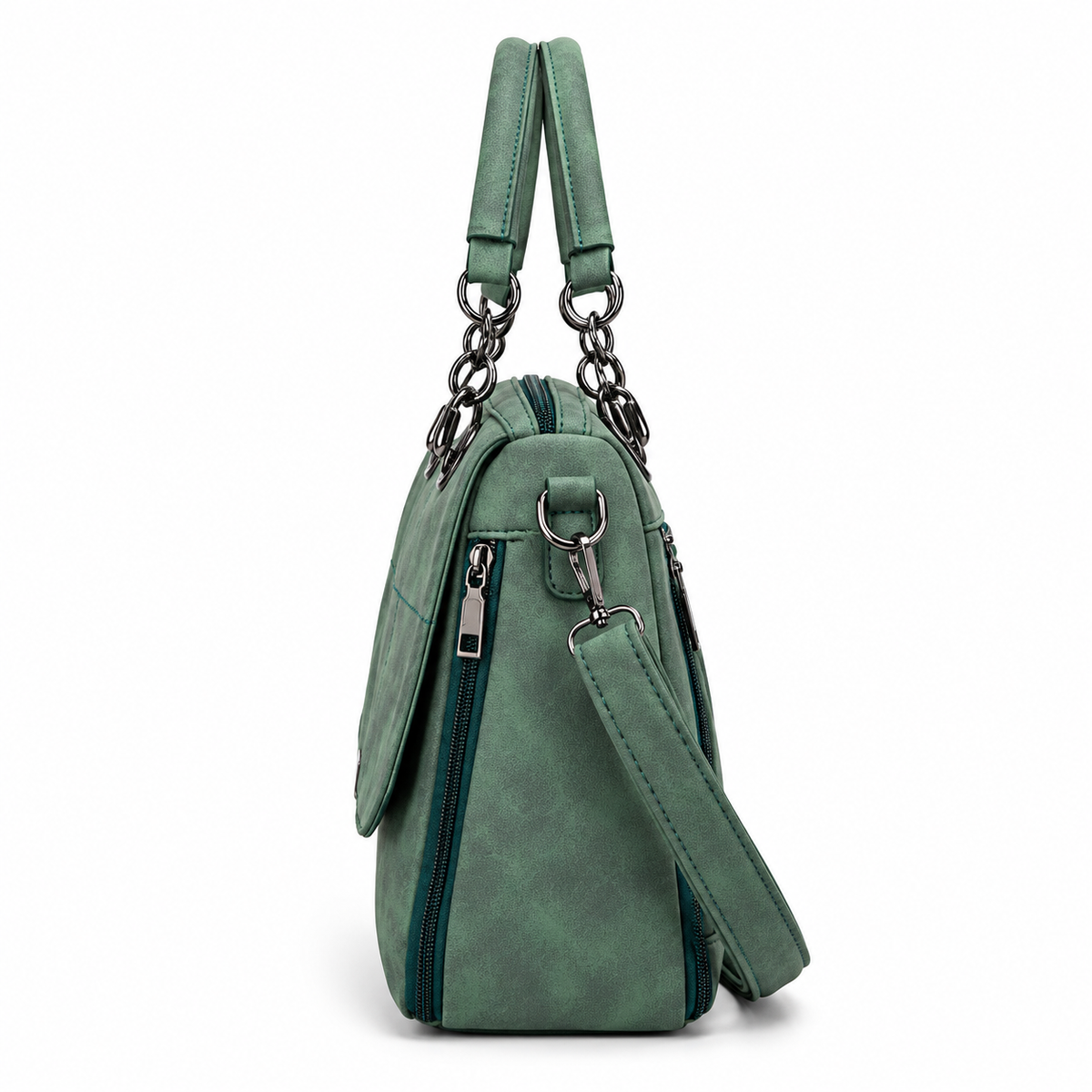 Matte Boston Bag — side profile