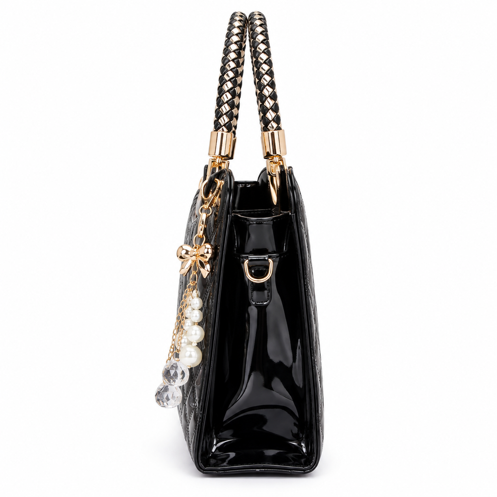 Lingge Shoulder Bag — side profile